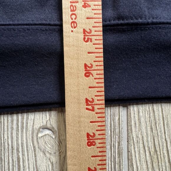 Xavier Musketeers Logo Hoodie Men’s L Blue Stadium Athletics Sewn Letters  New - Picture 12 of 12